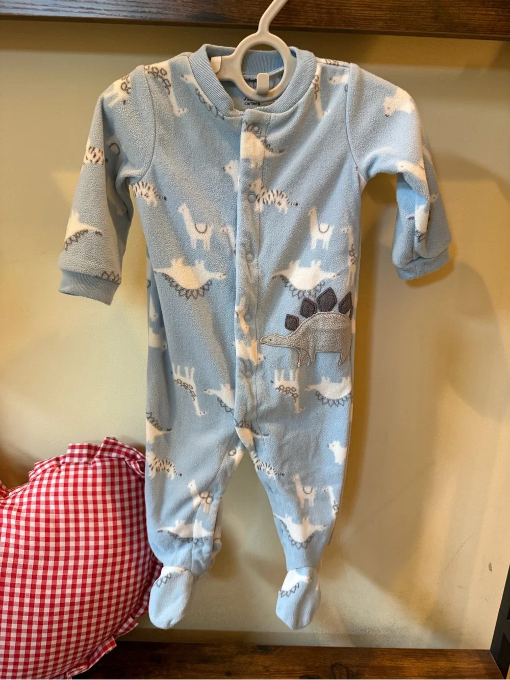 Carter's Baby Boys Footie Pajama Rompers Bundle of 2 Size 6 Months